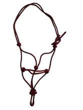 Cargar imagen en el visor de la galería, Cabezada cuerda burdeos Brockamp