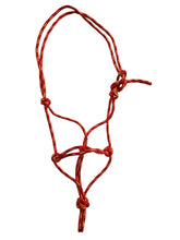 Cargar imagen en el visor de la galería, Cabezada cuerda roja y amarilla Brockamp