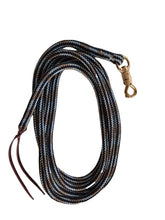 Cargar imagen en el visor de la galería, Cuerda negra, plata y beige Brockamp (3,7m)