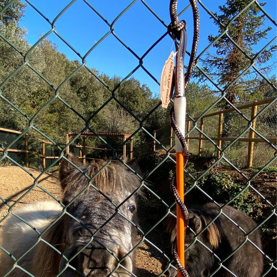 CARROT STICKS DOMA NATURAL- El stick de comunicación se utiliza para movilizar y/o insensibilizar al caballo. Pueden usarse acompañados de una tralla o una bandera.